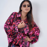 Imported Women's Silk Printed Top